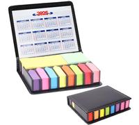 Set di 2000 pennarelli per pagine autoadesivi con note rettangolari (400) e schede freccia (1600), note adesive colorate con schede di file scrivibili con scatola in PU