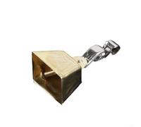 Set di 21 campane da pesca con clip regolabili, struttura in acciaio inossidabile, vestibilità sicura sulla maggior parte delle canne, design resistente al vento per avvisi affidabili (oro)