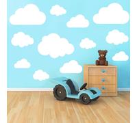 Set Di 21 Nuvole Vinile Murale Adesivo Decalcomania Bambini Room Nursery Bambino