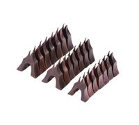 Set di 21 pezzi di ricambio per ponti Guzheng in legno, parti per strumenti musicali leggeri, accessori per pilastri di supporto professionale