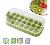 Set di 21 pezzi | Easy Press Molds with Storage Box for Freezer | Trays Perfect for Cocktail, Drinks, and Creatives Ice Shapes