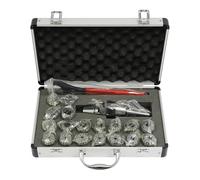 Set di 21 pinze di serraggio MK2 MTB2 ER32 M10, tenditore CNC, mandrino tenditore, con valigetta e chiave, ideale per fresatura e foratura