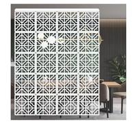 Set di 21 separatori versatili in legno naturale e plastica, 29 x 29 cm, decorazione per la casa, soggiorno, ufficio ed eventi