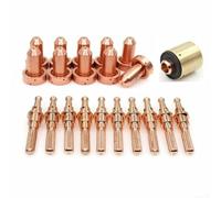 Set di 21 ugelli ed elettrodi al plasma compatibili con dinamiche termiche per SL60 80A Prestazioni stabili Vestibilità precisa Materiali di consumo standard OEM Affidabile Accessorio di taglio per