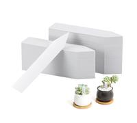 Set di 210 Targhette per Piante Bianche da Scrivere - Plastica Resistenti alle Intemperie Etichette per Piante - 10 x 2 cm - Etichette Piante Per Giardino e Piante da Esterno