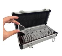 Set di 22 barre prismatiche per esami oculistici oftalmici, include lente filtrante rossa e custodia portatile, misura le deviazioni per strabismo e terapia della vista