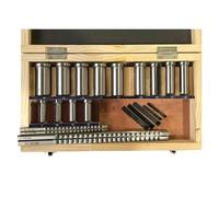 Set di 22 brocce for chiavette HSS con utensile da taglio for chiavette metriche for macchine CNC per lavori meccanici