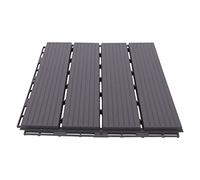 Set di 22 piastrelle per terrazze, 30 x 30 cm, impermeabili, per balcone, terrazza, giardino, patio