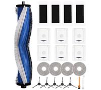 Set di 23 accessori per robot ECOVACS DEEBOT T30 Pro Omni&T30 Omni Robot, 1 spazzola principale, 4 filtri, 4 salviette, 6 sacchetti per la polvere, 6 spazzole per bordi, 2 piccoli pettini