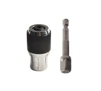 Set di 23 chiavi a bussola per rubinetto, con adattatore da 3/8" per l'uso con cricchetti e trapani, strumento di estrazione regolabile con struttura in acciaio (B)