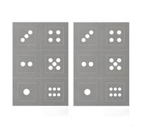 Set di 24 coupon per pratica di saldatura con 2 set di piastre in acciaio dolce per allenamento di saldatura e pratica di fabbricazione