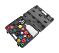 Set di 24 imbuti per olio motore auto, set di riempimento dell'olio per cambio dell'olio, con imbuto dell'olio motore, set di riempimento e giunto girevole