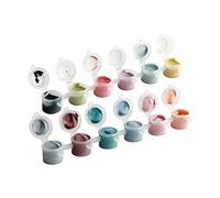 Set di 24 pigmenti colorati in ceramica per pittura in ceramica smaltata, fai da te, per bambini e adulti, artisti, stile a