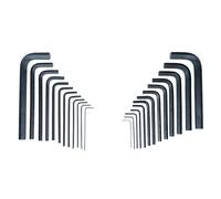 Set Di 25 Chiavi Esagonali Metriche E Imperiali BlueSpot Tools