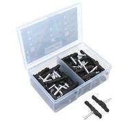 Set di 25 coppie di portaganasce per mountain bike Newton 72 mm Noir