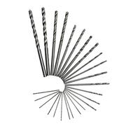 Set di 25 punte elicoidali per trapano HSS in acciaio ad alta velocità, per PCB, 0,5 mm ~ 3 mm