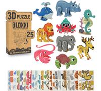 Set di 25 Puzzle 3D Regalini Fine Festa Compleanno Bambini Pensierini Educativi