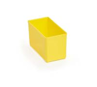 Set di 25 scatole per inserti, 63 mm, B3, giallo, 104 x 52 x 63 mm, adatte come inserto Bosch L-BOXX, scatole di inserimento, per cassette assortite L-BOXX, T-BOXX, ProClick Tray