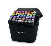 Set di 262 Pennarelli Doppia Punta 1 e 6 mm Custodia Poliestere Colori Variati