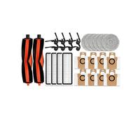 Set di 28 Pezzi di Spazzole Laterali Principali, Panni per Mocio, Filtri HEPA e Sacchetti per La Polvere per Aspirapolvere per H50 / H50 Pro