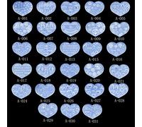 Set di 28 stampi in silicone per nail art e nail art, kit di strumenti per la realizzazione di fiori, stelle, cuore, foglia, kit in silicone grande