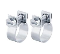 Set di 2x Morsetti Mini W1 in Acciaio per Tubi da 20-22 mm, Fascette Stringitubo, Fascette per Tubi, Fascette per Tubazioni di Alimentazione Carburante, Fascette per Tubi (20-22 mm)
