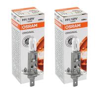 Set Di 2X Osram Original Line H1 Halogena 12V 55W Attacco P14,5S Lampadina