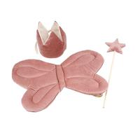 Set di 3 accessori da ragazza, copricapo crowned e asta magica, per servizi fotografici per bambini e eventi di vacanza