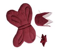 Set di 3 accessori da ragazza, copricapo crowned e asta magica, per servizi fotografici per bambini e eventi di vacanza