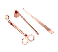 Set di 3 Accessori per Candele, Set Da 3 Pezzi con Taglia Stoppino per Candele,
