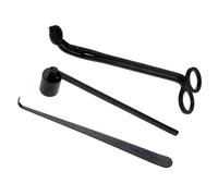 Set di 3 Accessori per Candele, Set Da 3 Pezzi con Taglia Stoppino per Candele,