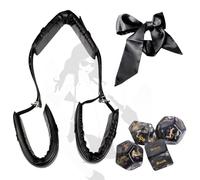 Set di 3 accessori per lo yoga con supporto per le gambe, cintura per fissare la posizione delle gambe, accessori per la sala yoga