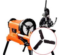 Set di 3 Accessori per Macchine Da Threading in Acciaio