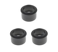 Set di 3 adattatori da 50,8 mm a M42 x 0,75 T2 per obiettivo oculare telescopico, nero