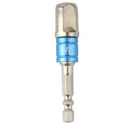 Set di 3 adattatori da codolo esagonale a presa per trapani elettrici: da 1/4" a 1/4", 3/8" e 1/2", prolunga in lega di alluminio per barre, lunghezza 65-72 mm, compatibile con