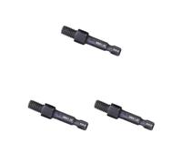 Set di 3 adattatori esagonali da 1/4 '' per mandrino filettato, A- M8 x 1,25, M8 x 1,25