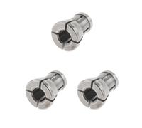 Set di 3 adattatori per mandrino di fresatura per lavorazione del legno per parti di fresa elettrica da 6,35 mm