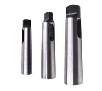 Set di 3 adattatori per manicotto di riduzione Morse per MT1 a MT4 ad alta resistenza al calore e acciaio 45# durevole