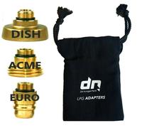 Set Di 3 Adattatori Refill AUTOGAS LPG GPL M22 Kit Da Viaggio Europa + Una Borsa