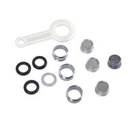 Set di 3 aeratori multiuso per rubinetto, filettatura esterna da 24 mm, portatile, per accessori da cucina e bagno