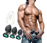 α ρ Set Di 3 Affascinanti Giocattoli In Silicone A Forma Di Cuore Di Smeraldo! Un Regalo Originale Per Uomini E Donne