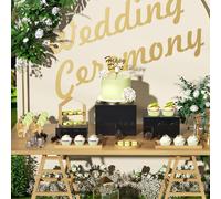 Set di 3 alzate per buffet, set da dessert per tavolo da dessert, alzate