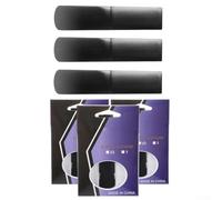 Set di 3 ance per sassofono in resina sintetica, durezza 1,5 2,0 2,5 per pratica e prestazioni su sassofono soprano tenore contralto, clarinetto (sax Soprano)
