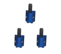 Set di 3 angoli arrotondati rapidamente quadrati per serrature da falegname mortasatrice incavi blu