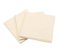 Set di 3 asciugamani in lino per la fermentazione dell'impasto, 71 x 71 cm, panno naturale per regolazione dell'umidità dell'aroma, versatile, flessibile, trasferimento liscio