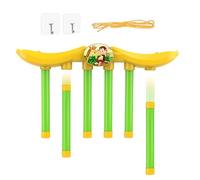Set di 3 barre di cattura regolabili | Reflex Drop Sticks Challenge Game | Giocattoli per allenamento di reazione di coordinazione oculare, velocità e controllo remoto