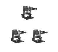 Set di 3 basi per decespugliatore ad alta resistenza per taglio elettrico da 65 mm, copertura antipolvere tipo inclinato 9,5 x 9 cm