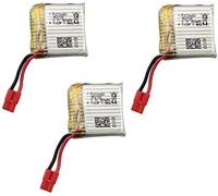 Set di 3 batterie Li-Po 3.7V 380mAh per Syma X21/X21W - Tempo di volo prolungato