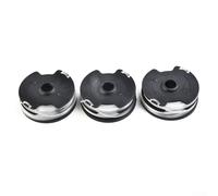 Set di 3 bobine di ricambio con filo per Parkside per tagliaerba PRT 550 A1 per A3 A5 per PRTA 20-Li B1 C3, bobina a cambio rapido in robusto ABS, montaggio senza attrezzi per un'efficiente
