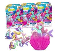 Set di 3 Bombe da Bagno per Bambini Sirene Unicorno e Galupy Mermaid con
